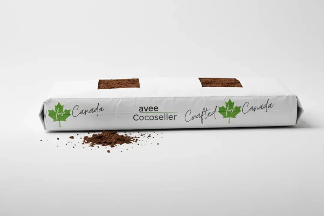 Long Avee coco coir grow slab for hydroponic greenhouse crops